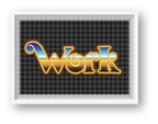 Work - Fine Art Print — framed