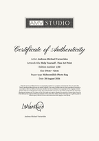 Help Yourself - Fine Art Print — Certificate of Authenticity