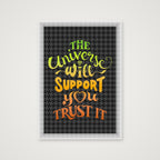 Universal Support - Poster Print — A4 (21×30cm, 8×12") Print only
