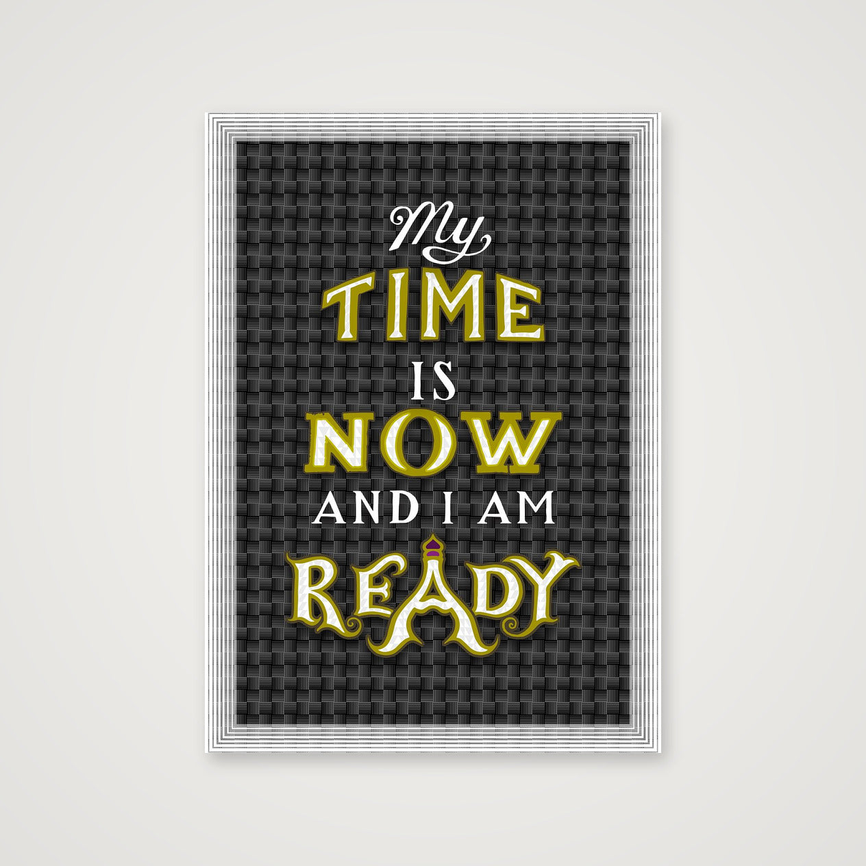 My Time - Fine Art Print — 42×59cm, 17×23" Print only