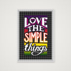 Love Simple - Fine Art Print — 42×59cm, 17×23" Print only