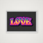 Love - Fine Art Print — A3 (42×30cm, 17×12") Print only