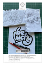 Be Lucky - Poster Print — A letter from the artist