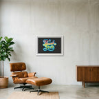 Thank You Again - Fine Art Print — 59×42cm, 23×17" White Frame