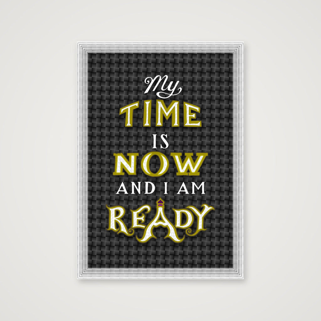 My Time - Fine Art Print — 59×84cm, 23×33" Print only