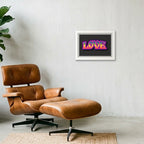 Love - Fine Art Print — A4 (30×21cm, 12×8") White Frame