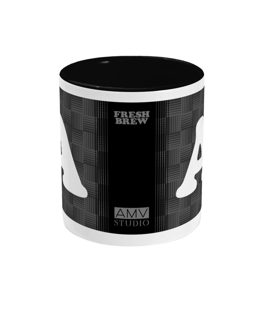 Letter “A” Mug - FRESH BREW