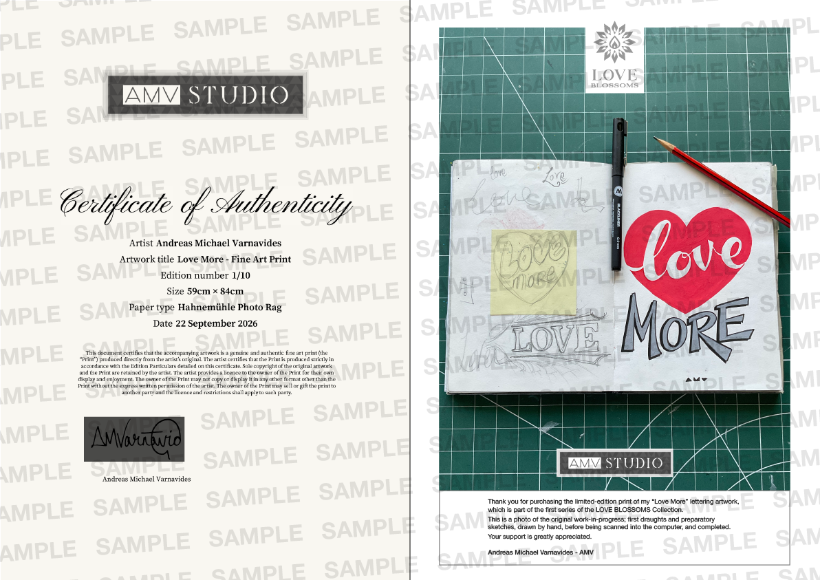 Love More - Fine Art Print