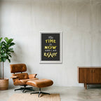 My Time - Fine Art Print — 59×84cm, 23×33" White Frame