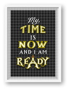 My Time - Fine Art Print — framed