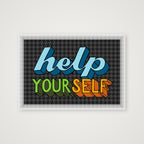 Help Yourself - Fine Art Print — A4 (30×21cm, 12×8") Print only