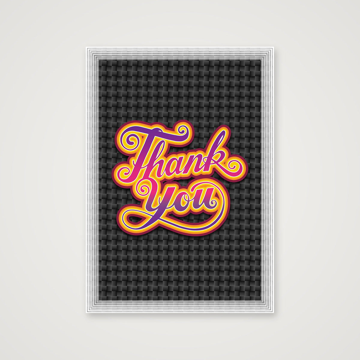 Thank You - Fine Art Print — A3 (30×42cm, 12×17") Print only