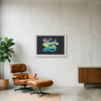Thank You Again - Fine Art Print — 84×59cm, 33×23" White Frame
