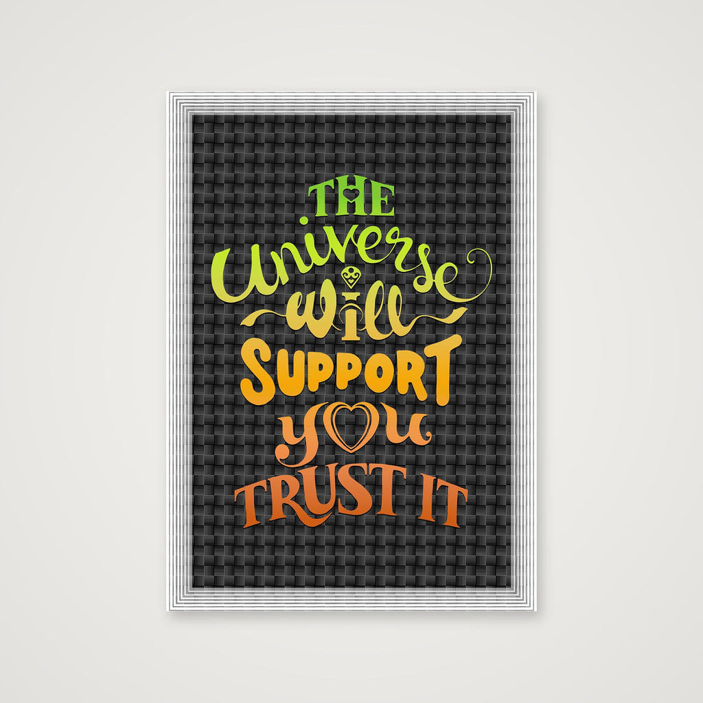 Universal Support - Poster Print — 42×59cm, 17×23" Print only