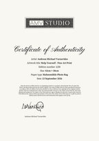 Help Yourself - Fine Art Print — Certificate of Authenticity
