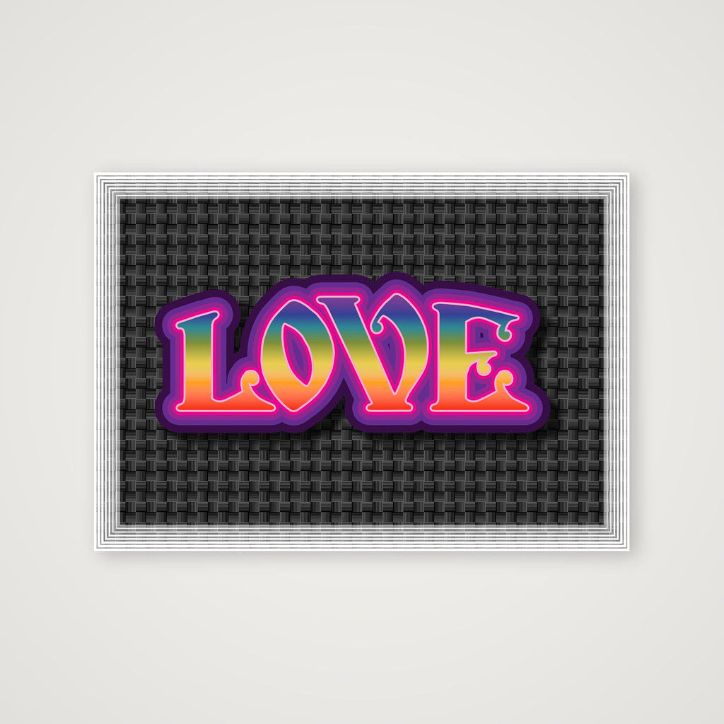 Love - Fine Art Print — A4 (30×21cm, 12×8") Print only