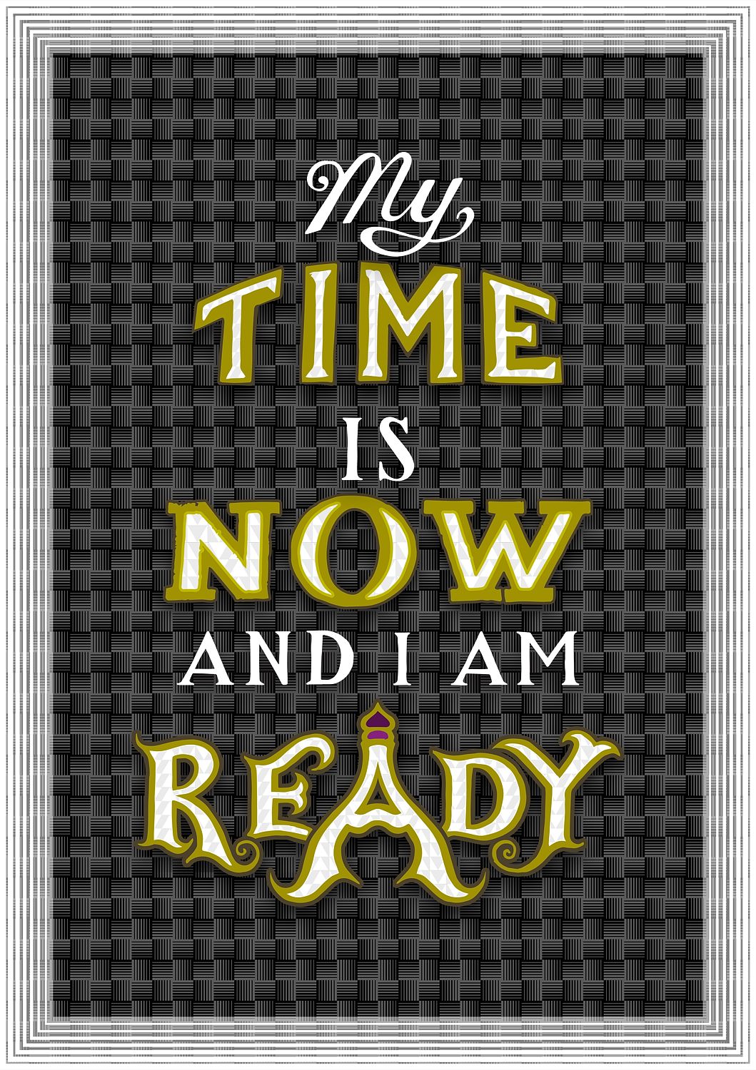 My Time - Fine Art Print