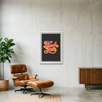 ThankYou - Art Print — 59×84cm, 23×33" White Frame