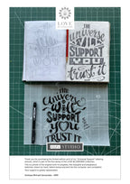 Universal Support - Poster Print — A letter from the artist