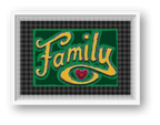 Family - Fine Art Print — framed